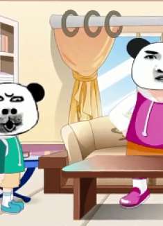 沙雕动画：窗外遍地的脚印