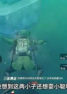 鲨鱼偶遇小黑子，决赛圈制裁队友惨遭反噬