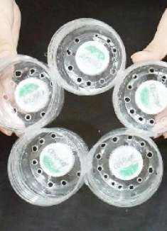 把5个塑料瓶粘在一起，作用太棒了，谁见了都夸好