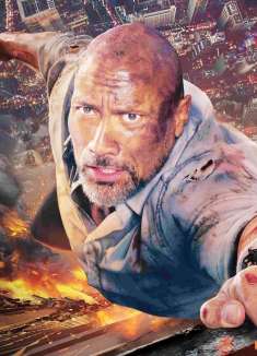 《摩天营救》断腿猛男，万米高楼极限求生，火海无边险象环生！