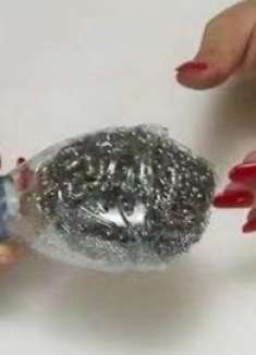 自从把钢丝球塞进塑料瓶里，老公抢着进厨房，看完立马做一个！