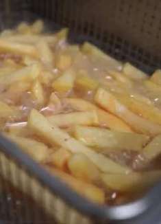 自己在家炸薯条，怎么都吃不够！