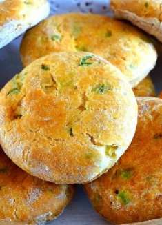 咸香酥软的早餐饼干，简单快捷，不用揉面，3分钟学会全部操作