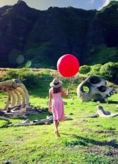 红气球之旅，陡峭山崖到粼粼大海