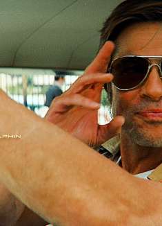 迷人的布拉德皮特大叔，行走的荷尔蒙！