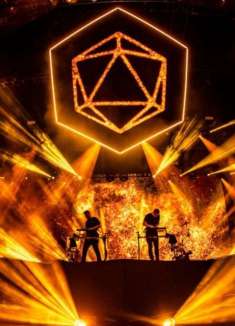 神级电音舞台，爆炸火焰视觉享受