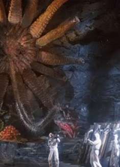 深海异形侵入潜艇，船员一碰就化成腐烂白骨，童年阴影系列