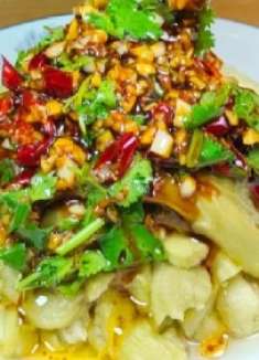 大厨教你做夏日小凉菜“蒜蓉茄子”，鲜香入味不油腻，上手简单