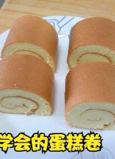 想吃蛋糕卷，自己在家就能做，掌握这几点，烘焙新手也能学会