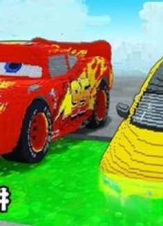 模拟器：汽车勇闯陷阱赛道，没想到马力不足，直接被粉碎