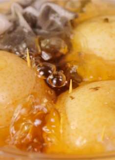 秋冬天皮肤身上到处干，来个白茶煨梨，比保养品还润肤！