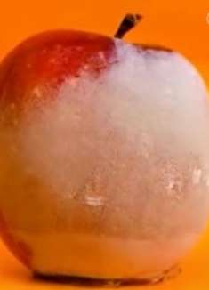 学这给办法很轻松就能喝到苹果汁，根本用不上榨汁机