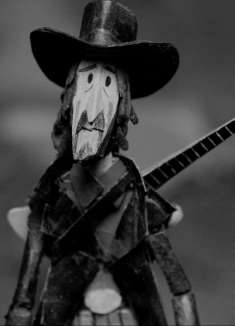 手作木偶+拼贴定格，复古酷炫西部音乐