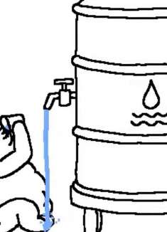 超强脑洞，应接不暇「喝水的正确方式」