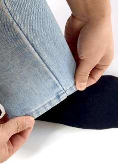 裤腿一定要这样卷，不仅好看，而且显身高，男裤女裤都很适合