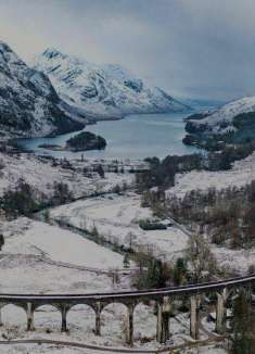 苏格兰高地的冬天，沉浸式体验冰天雪地