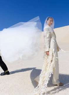 雪白盐山上，Jacquemus 时装与大自然的共舞