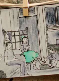 惊呆了！穿越到 100 年前去敲门