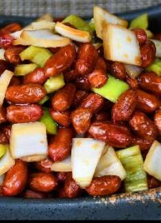 “老醋花生”看似简单，原来也有窍门！大厨教你酒店做法，太香了