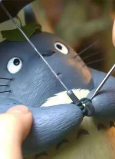 国外手工大神，黏土还原「龙猫」名场面