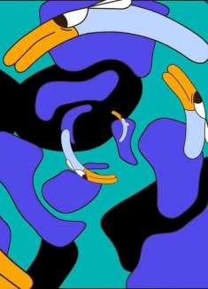 德国迷幻流行乐队 MV，抽象梦境世界