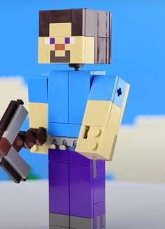 乐高地雷艇系列：史蒂夫与鹦鹉