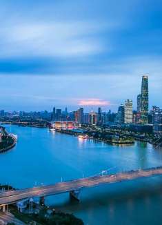 最新的广州CBD延时摄影