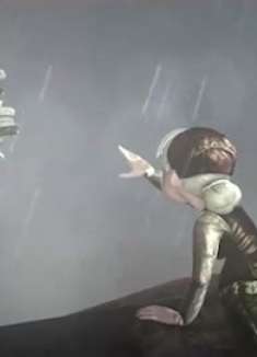 为救出自己爱人，大爷竟在悬崖搭起百层高塔！短片《悬崖小屋》