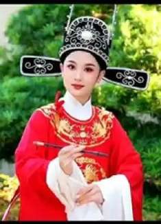 河北美女演员唱段黄梅戏《女驸马》“手提羊豪喜洋洋”真好听！