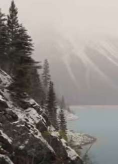 加拿大鸟瞰图：令人难以置信的冬季