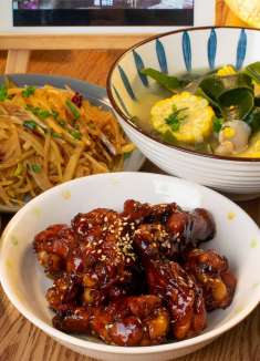 15元搞定两菜一汤，有荤有素又下饭的家常菜晚餐，可乐小鸡腿