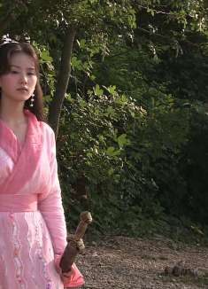 陆小凤传奇：美女为救小动物，竟直接档男子的剑，丝毫不怕