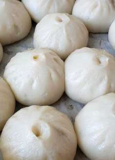 想吃小笼包原来自己在家做这么简单，不用擀皮，一口一个，太香了