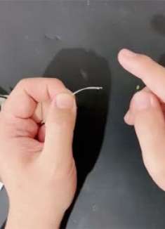 线头打结，多亏网友提醒，原来还有这两种方便的方法，太实用了