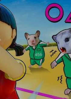 救命！赶超原作的仓鼠版「鱿鱼游戏」