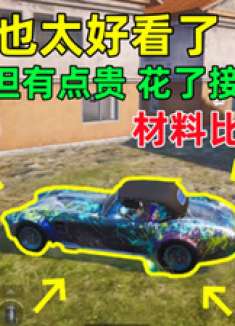 好贵的车！花了将近3万才出，关键是材料比车还难抽这对吗