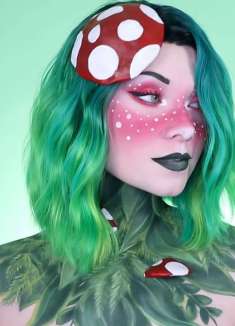 用身体仿妆最可爱的事物