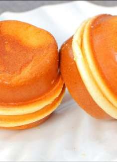 5个鸡蛋，2两面，不用烤箱做蛋奶酥蛋糕，口感细腻软绵，入口即化