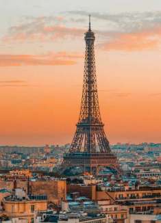 松弛自在的街头，属于巴黎的浪漫主义