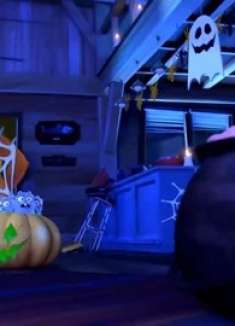 大熊被粘住，小不点们想干啥？