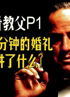 「佳片N刷」轻松看懂《教父》第1期，婚礼篇！在后面篇章进行详解