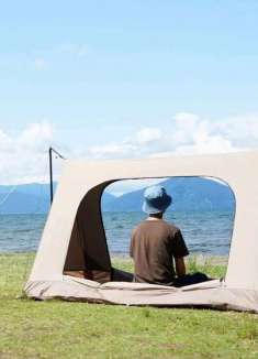 韩国活力露营广告，做一只疯狂的兔子