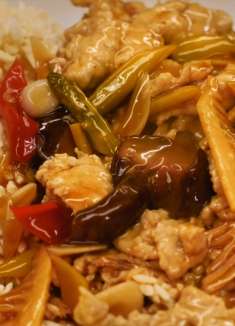 不辣的川菜！推刀片里脊搭配锅巴，酸甜酥脆，味道一绝，锅巴肉片