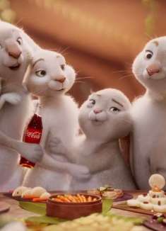 日本可口可乐兔年广告：时间都去哪了