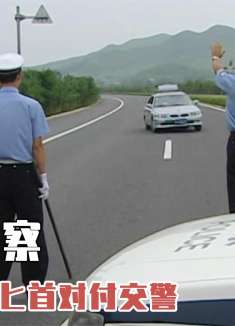 混混劫走一辆出租车，被交警逼停后，下车竟用匕首捅了交警！剧情