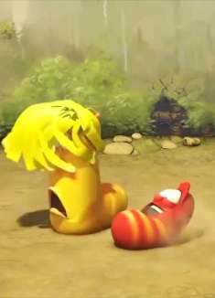 爆笑虫子：黄色的假发当然是更适合黄虫，红虫和屎壳郎瞎凑热闹！