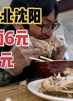 骑行到达东北沈阳，一碗鸡汤面配鸡架才13元，沈阳市区逛一逛