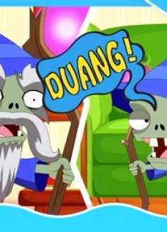 植物大战僵尸游戏搞笑动画，爷爷的故事