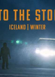进入风暴，流浪在孤独冰岛的冬季