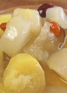 甘蔗加它一起煮，一润肺，二化痰，三养人，喝一碗比三杯水还滋润